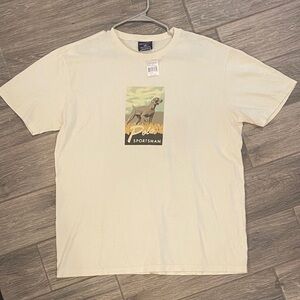 NEW VTG Polo Sport Ralph Lauren Sportsman Men's Hunting Dog L/S T-Shirt • Large